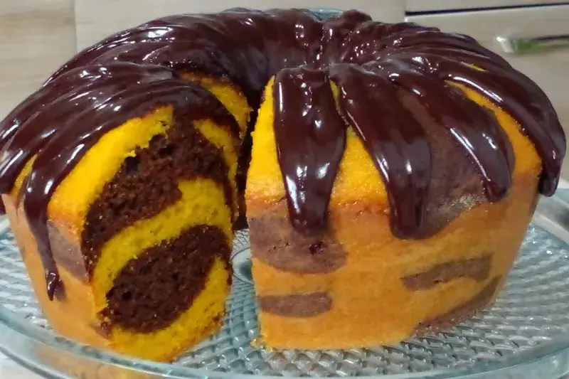 Bolo de cenoura fofinho